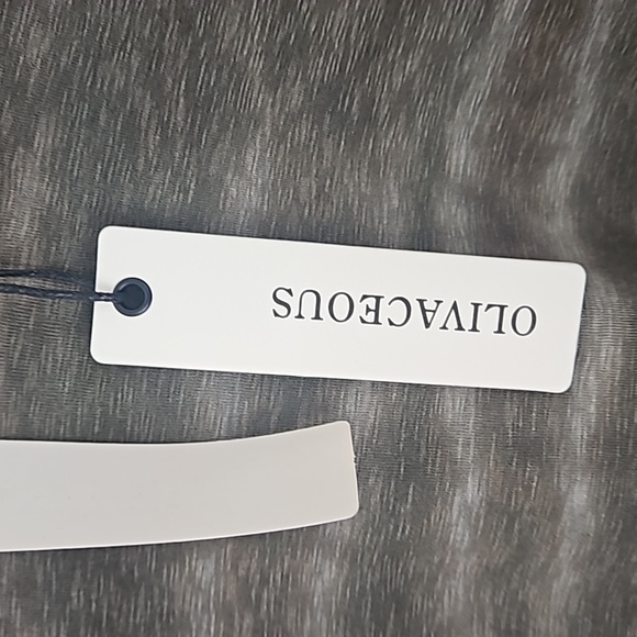 Olivaceous tie dye crop top sweater New - Picture 2 of 7